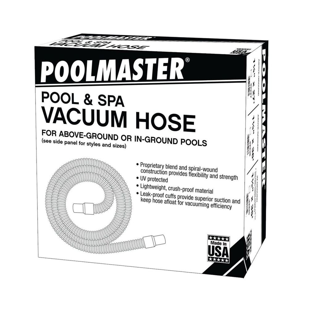 Poolmaster Above Ground Pool & Spa 27 Ft. 1-1/4 In. Vacuum Hose- Made in USA